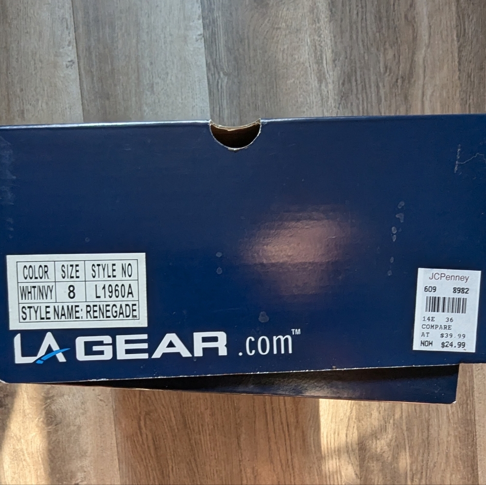 L.A. Gear Renegade Athletic Shoes - Blue